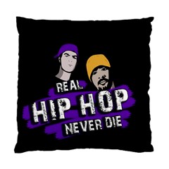 Real Hip Hop Never Die Standard Cushion Case (one Side) by Valentinaart