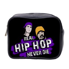 Real Hip Hop Never Die Mini Toiletries Bag 2-side by Valentinaart