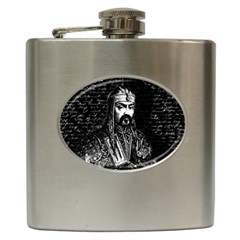 Attila The Hun Hip Flask (6 Oz) by Valentinaart