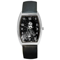 Attila The Hun Barrel Style Metal Watch by Valentinaart