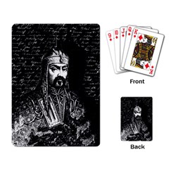 Attila The Hun Playing Card by Valentinaart