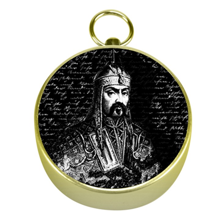 Attila the Hun Gold Compasses