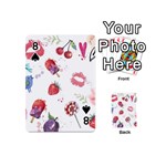 Hand Painted Summer Background  Playing Cards 54 (Mini)  Front - Spade8