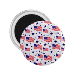 Flag Of The Usa Pattern 2 25  Magnets