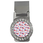 Flag Of The Usa Pattern Money Clips (CZ)  Front