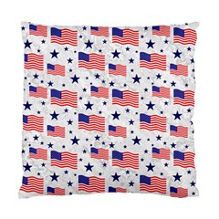 Flag Of The Usa Pattern Standard Cushion Case (one Side) by EDDArt