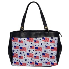 Flag Of The Usa Pattern Office Handbags