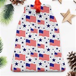 Flag Of The Usa Pattern Ornament (Bell) Front