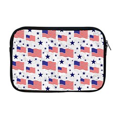 Flag Of The Usa Pattern Apple Macbook Pro 17  Zipper Case by EDDArt