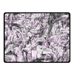 Pattern Fleece Blanket (small) by Valentinaart