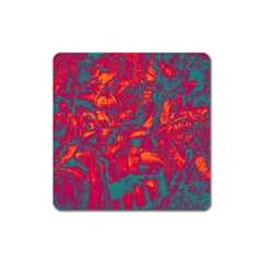 Pattern Square Magnet by Valentinaart