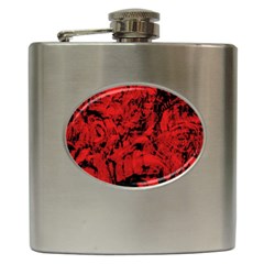 Pattern Hip Flask (6 Oz) by Valentinaart