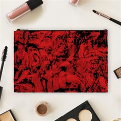 Pattern Cosmetic Bag (large)  by Valentinaart