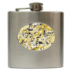 Pattern Hip Flask (6 Oz) by Valentinaart