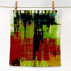 Grunge Texture             Face Towel by LalyLauraFLM