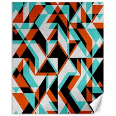 4 Colors Shapes          Canvas 16  X 20  by LalyLauraFLM