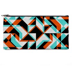 4 Colors Shapes    Pencil Case by LalyLauraFLM