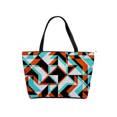 4 Colors Shapes          Classic Shoulder Handbag by LalyLauraFLM