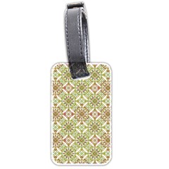 Colorful Stylized Floral Boho Luggage Tags (two Sides) by dflcprints