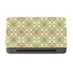 Colorful Stylized Floral Boho Memory Card Reader With Cf by dflcprints