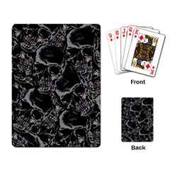 Skulls Pattern Playing Card