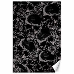 Skulls Pattern Canvas 20  X 30  