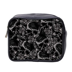 Skulls Pattern Mini Toiletries Bag 2-side