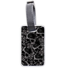 Skulls Pattern Luggage Tags (one Side) 