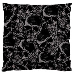 Skulls Pattern Standard Flano Cushion Case (two Sides)