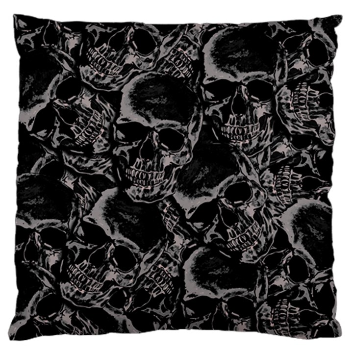 Skulls pattern Standard Flano Cushion Case (Two Sides)