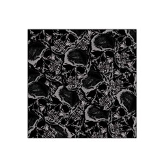 Skulls Pattern Satin Bandana Scarf