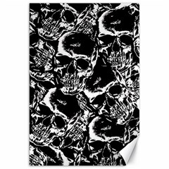 Skulls Pattern Canvas 20  X 30  