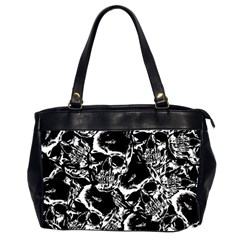 Skulls Pattern Office Handbags (2 Sides) 