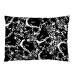 Skulls pattern Pillow Case (Two Sides) Back