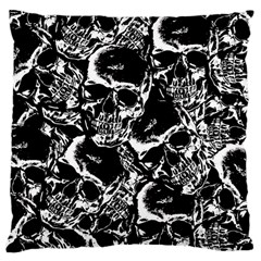 Skulls Pattern Large Cushion Case (one Side)