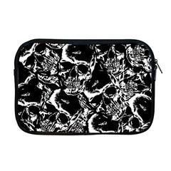 Skulls Pattern Apple Macbook Pro 17  Zipper Case