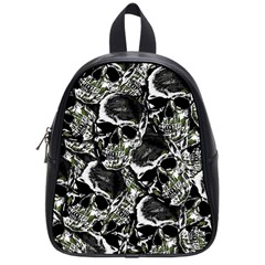 Skulls Pattern School Bags (small)  by ValentinaDesign