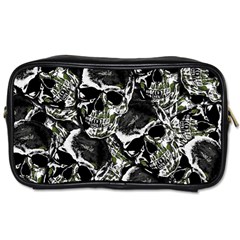 Skulls Pattern Toiletries Bags 2-side by ValentinaDesign