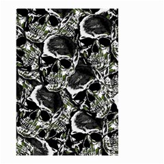 Skulls Pattern Small Garden Flag (two Sides) by ValentinaDesign