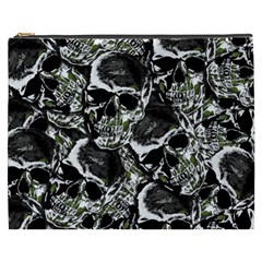 Skulls Pattern Cosmetic Bag (xxxl)  by ValentinaDesign