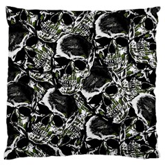 Skulls Pattern Standard Flano Cushion Case (two Sides) by ValentinaDesign