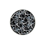 Skulls pattern Hat Clip Ball Marker Front