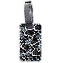 Skulls Pattern Luggage Tags (two Sides)