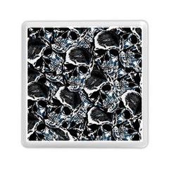 Skulls Pattern Memory Card Reader (square)  by ValentinaDesign