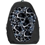 Skulls pattern Backpack Bag Front