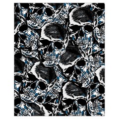 Skulls Pattern Drawstring Bag (small)