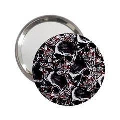 Skulls Pattern 2 25  Handbag Mirrors by ValentinaDesign