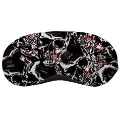 Skulls Pattern Sleeping Masks by ValentinaDesign