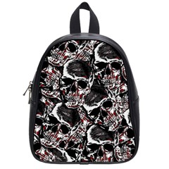 Skulls Pattern School Bags (small)  by ValentinaDesign