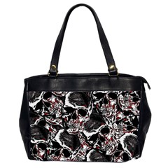 Skulls Pattern Office Handbags (2 Sides)  by ValentinaDesign